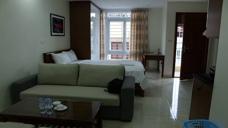 Brand – new serviced apartment in Dinh Thon street, near Keangnam Tower for rent