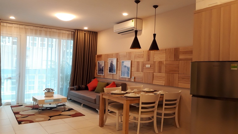 Beautiful studio apartment with nice terrace in Tay Ho district for rent