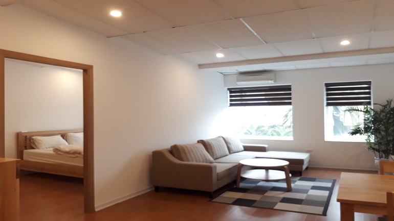 Lovely 1 – bedroom apartment in To Ngoc Van street, Tay Ho district for rent