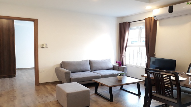 Nice 1 – bedroom apartment in To Ngoc Van street, Tay Ho district for rent