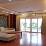 Big balcony 2 – bedroom apartment in Lac Long Quan street, Tay Ho district for rent