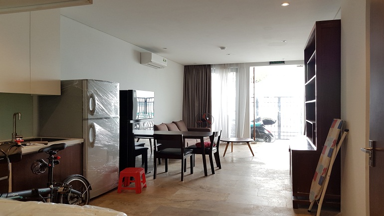 Brand – new one bedroom apartment in Quang Khanh street, Tay Ho district for rent