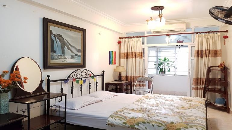 Budget studio apartment in Doi Can street, Ba Dinh district for rent