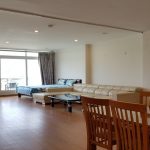Lakeview two bedroom apartment with balcony in Quang An street, Tay Ho district for rent