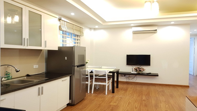 Lovely 2 – bedroom apartment in Quan Ngua street, Ba Dinh district for rent