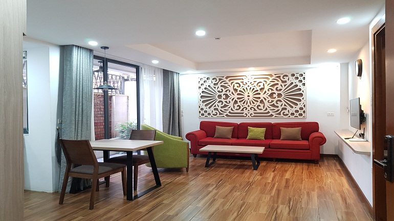 Modern one bedroom apartment with good price in Tay Ho street, Tay Ho district for rent