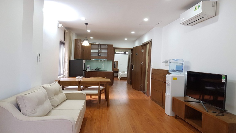 Nice brand – new two bedroom apartment in Linh Lang street, Ba Dinh district for rent