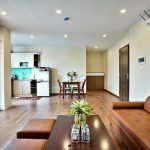 Nice modern 1 – bedroom apartment with balcony in Nhat Chieu street, Tay Ho district for rent