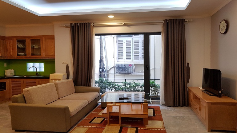 Nice one bedroom apartment in Kim Ma street, Ba Dinh district for rent