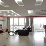 Spacious 1 – bedroom apartment with big balcony in Nghi Tam street, Tay Ho district for rent