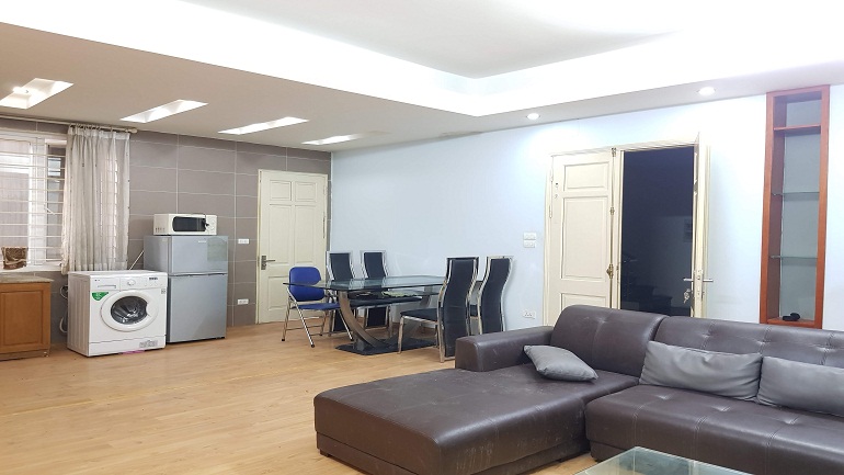 Spacious 2 – bedroom apartment in Quan Ngua street, Ba Dinh district for rent