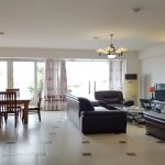 Spacious 2 – bedroom apartment with balcony in Nghi Tam street, Tay Ho district for rent