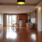 Spacious one bedroom apartment in To Ngoc Van street, Tay Ho district for rent