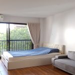 Balcony cheap studio apartment in Dang Thai Mai street, Tay Ho district for rent