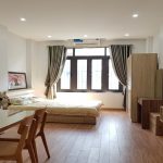 Brand – new budget studio apartment in Hoang Hoa Tham street, Ba Dinh district for rent