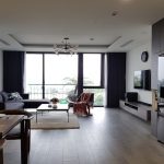 High – end three bedroom apartment with balcony in Trinh Cong Son street, Tay Ho district for rent