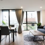 Luxury 1 – bedroom apartment with balcony in Tay Ho street, Tay Ho district for rent