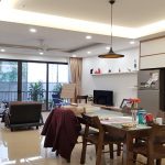 Nice three bedroom apartment with balcony in Xom Chua street, Tay Ho district for rent