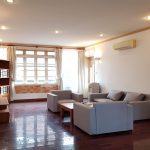 Spacious two bedroom apartment with balcony in To Ngoc Van street, Tay Ho district for rent