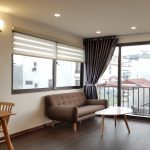 Bright 1 – bedroom apartment with balcony in Linh Lang street, Ba Dinh district for rent