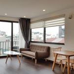 Modern 1 – bedroom apartment with balcony in Linh Lang street, Ba Dinh district for rent