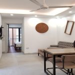 Nice modern 2 – bedroom apartment with balcony in Xom Chua street, Tay Ho district for rent