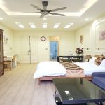 Balcony studio apartment with big size in Tran Hung Dao street, Hoan Kiem district for rent