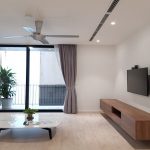 Elegant modern 2 – bedroom apartment with balcony in To Ngoc Van street, Tay Ho district for rent