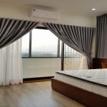 Open view 1 – bedroom apartment with big balcony in Nhat Chieu street, Tay Ho district for rent
