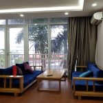 Two bedroom apartment with balcony in Au Co street, Tay Ho district for rent