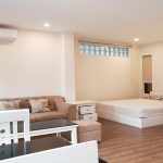 Cheap studio apartment with natural light in To Ngoc Van street, Tay Ho district for rent