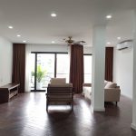 Modern 4 – bedroom apartment with balcony in Tay Ho street, Tay Ho district for rent