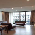 Balcony 2 – bedroom apartment with lake view in Tu Hoa street, Tay Ho district for rent