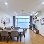 Lake – view two bedroom apartment with balcony in Yen Phu village, Tay Ho district for rent
