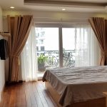 Nice 1 – bedroom apartment with big balcony in Ham Long street, Hoan Kiem district for rent