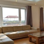 Bright 1 – bedroom apartment with big outside terrace in Tay Ho district for rent