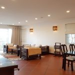 Lake – view two bedroom apartment with balcony in Truc Bach, Ba Dinh district for rent