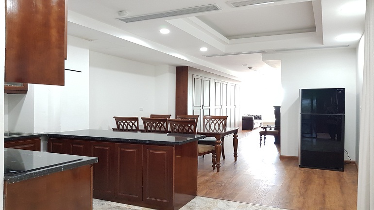 Nice 2 – bedroom apartment with balcony in Truc Bach, Ba Dinh district for rent