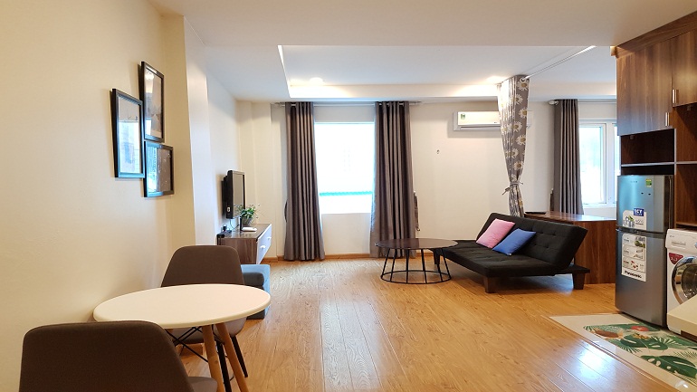 Nice cheap studio apartment in Xuan Dinh street, Tay Ho district for rent