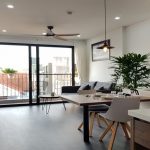 High – end one bedroom apartment with balcony in To Ngoc Van street, Tay Ho district for rent