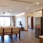 Bright modern 2 – bedroom apartment with balcony in Tay Ho street, Tay Ho district for rent