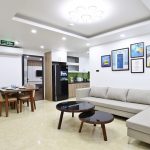 Elegant modern 2 – bedroom apartment in Lac Long Quan street, Tay Ho district for rent