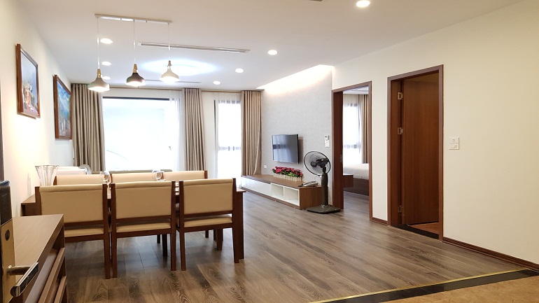 Modern 1 – bedroom apartment with good size in Tay Ho street, Tay Ho district for rent