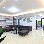 Spacious luxury 2 – bedroom apartment in Lac Long Quan street, Tay Ho district for rent