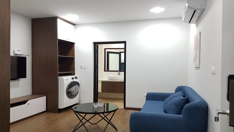 Brand – new one bedroom apartment in To Ngoc Van street, Tay Ho district for rent