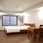 Cheap studio apartment in Lac Long Quan street, Tay Ho district for rent