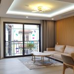 Beautiful 1 – bedroom apartment with balcony in To Ngoc Van street, Tay Ho district for rent