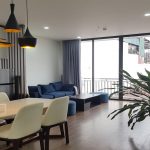 Balcony 1 – bedroom apartment with lake view in Nhat Chieu street, Tay Ho district for rent
