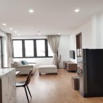 Bright 2 – bedroom apartment with balcony in Vong Thi street, Tay Ho district for rent