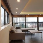 Big balcony 2 – bedroom apartment with open view in To Ngoc Van street, Tay Ho district for rent